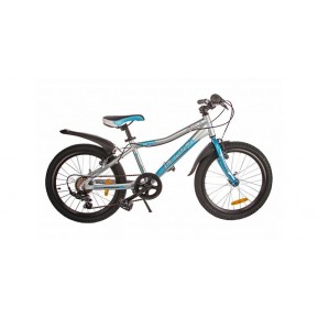Дитячий велосипед alu 20" Lerock RX20 сріблястий Фото №1